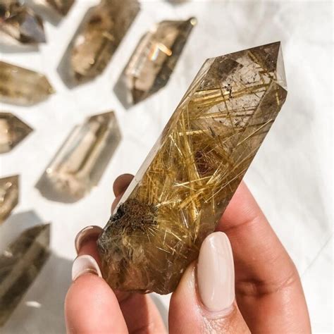 金水晶|金髮晶/維納斯之髮｜Golden Rutilated Quartz【功效/ 